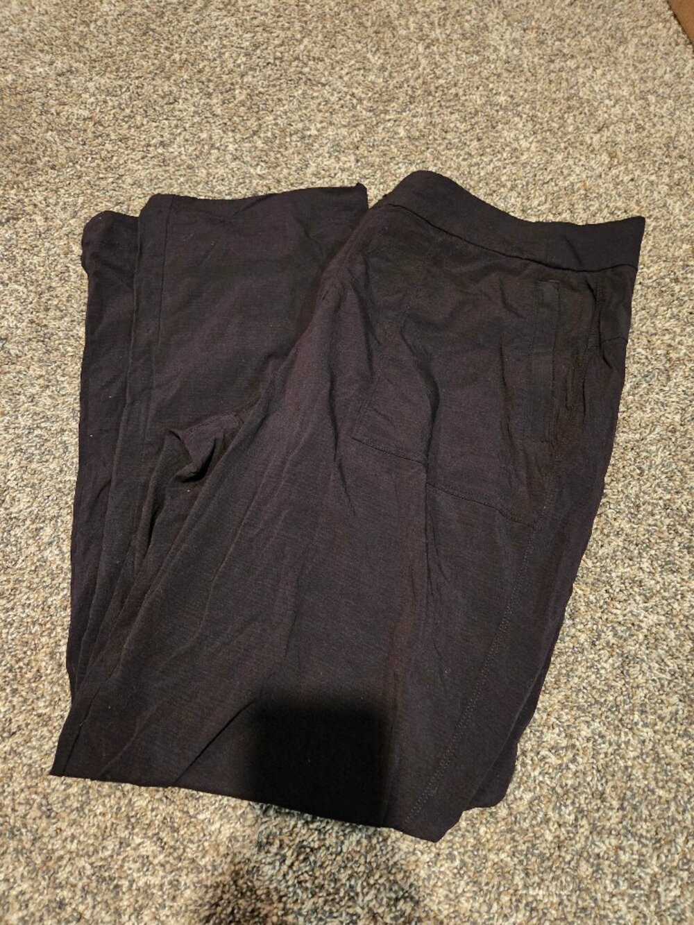 Athleta Trekkie Hike Pants Black 18